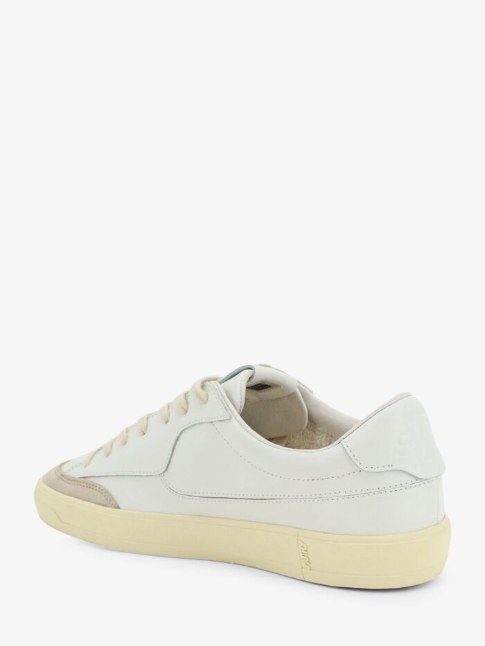 Autry Windscape Leather Sneakers With Suede Insert