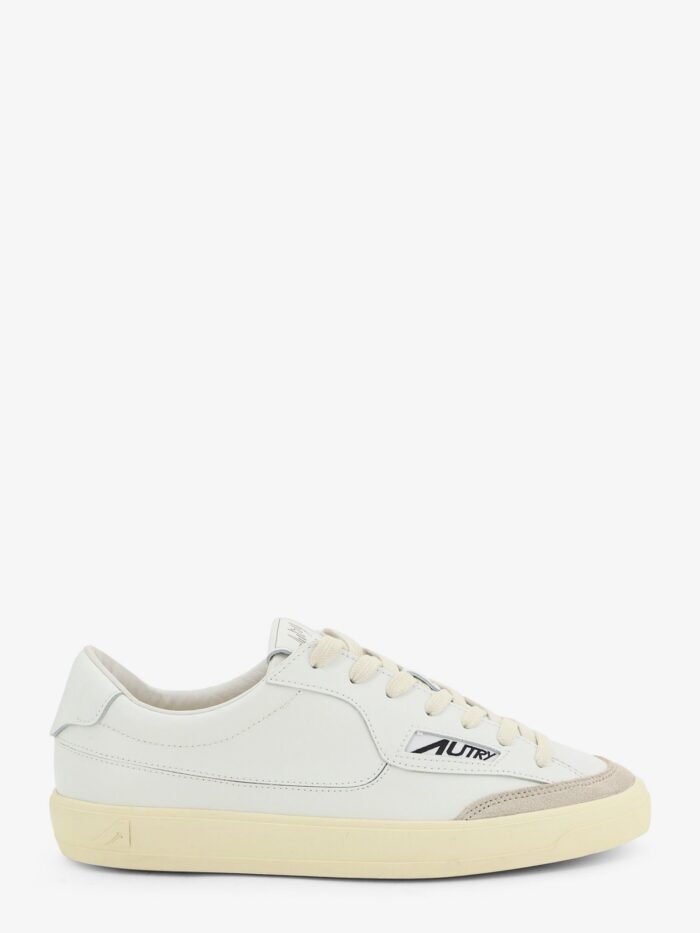 Autry Windscape Leather Sneakers With Suede Insert