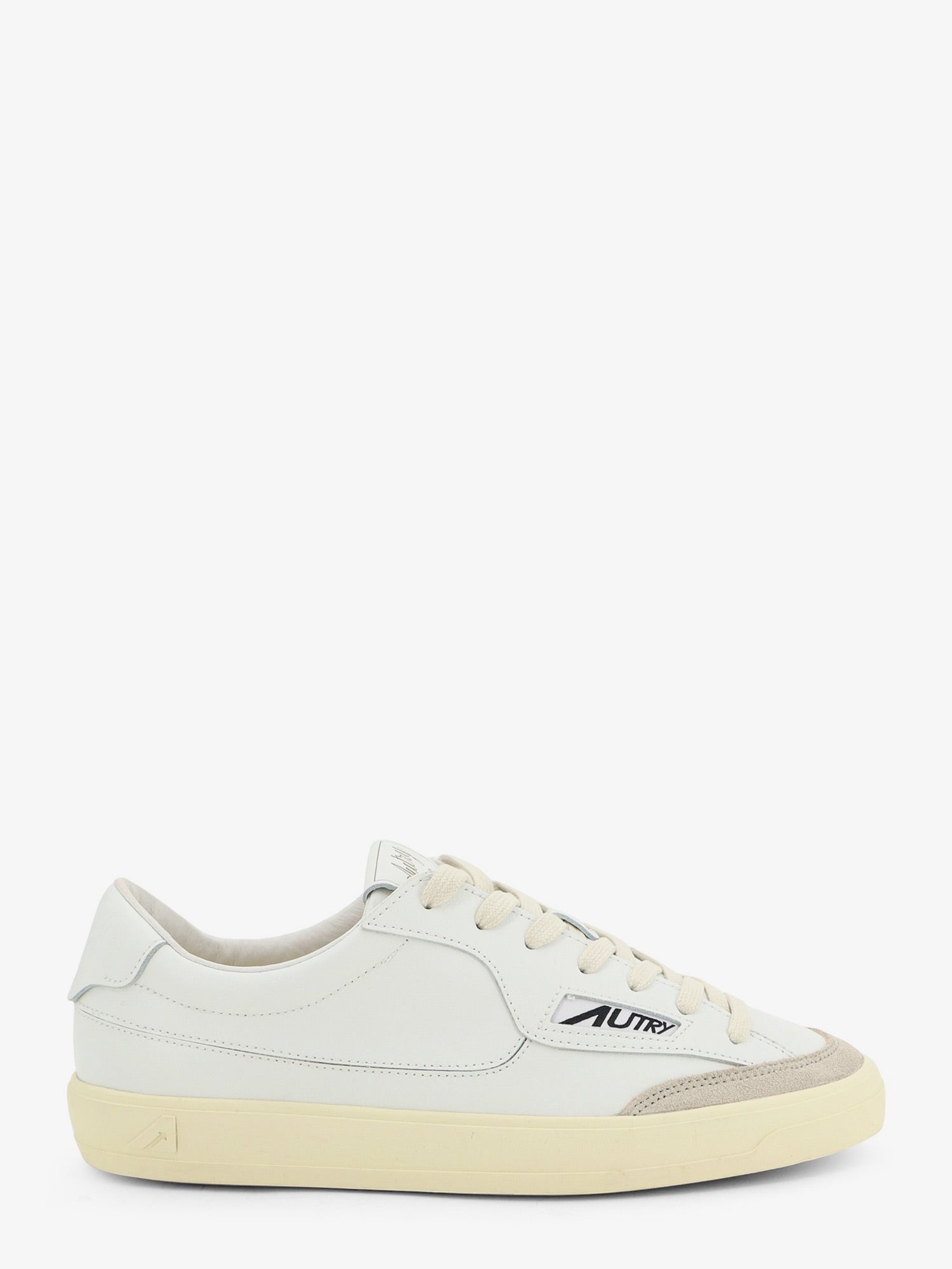 Autry Windscape Leather Sneakers With Suede Insert