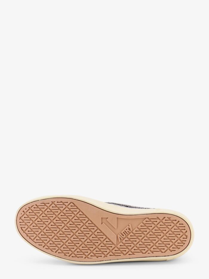 Autry Windscape Low Silver Leather Sneakers