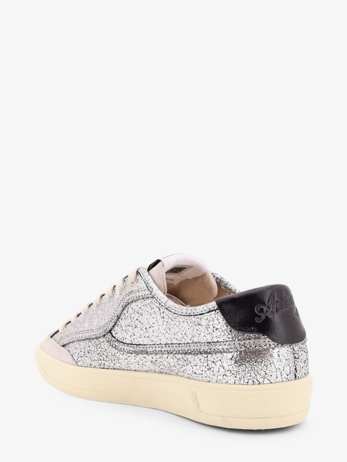Autry Windscape Low Silver Leather Sneakers