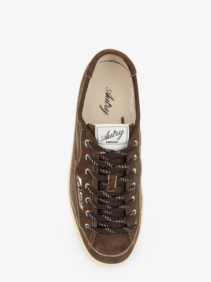 Autry Windscape Suede Sneakers With Logo