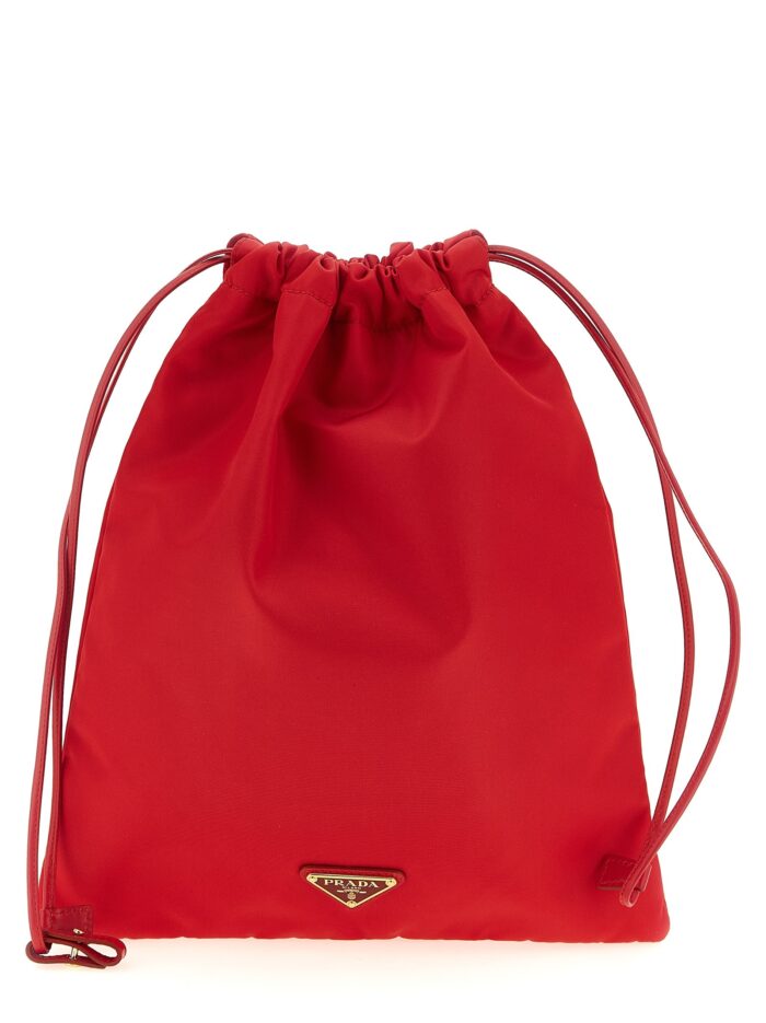 PRADA 'Wish In Re-Nylon' Pouch With Logo