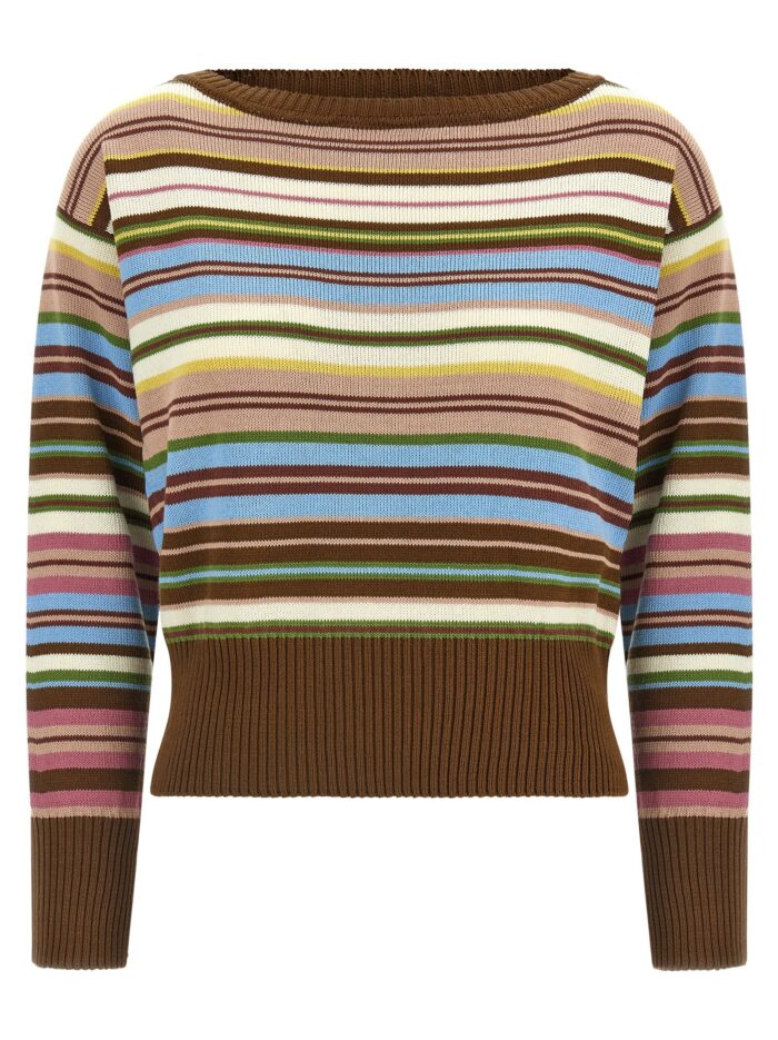 weekend max mara 'wkdzinnia' striped sweater WEEKEND MAX MARA 'WkdZinnia' Striped Sweater