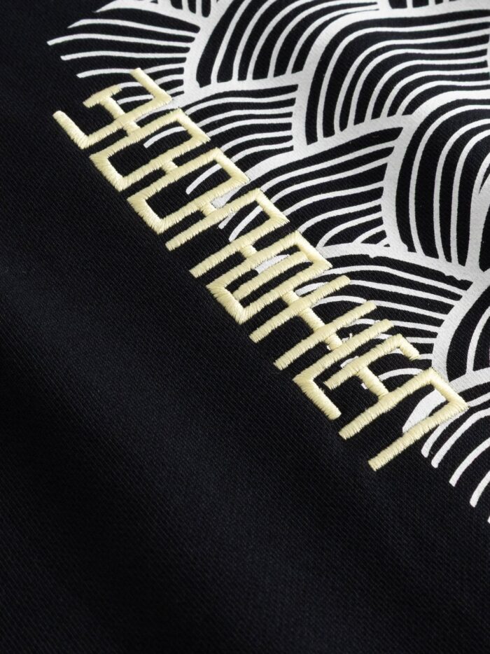 WOODBIRD Cotton Sweater With Front Logo Print