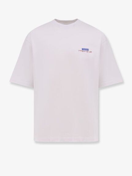 WOODBIRD Organic Cotton T-shirt With Logo Print