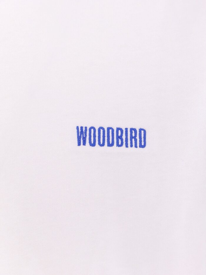 WOODBIRD Organic Cotton T-shirt With Logo Print