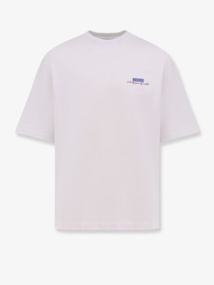 WOODBIRD Organic Cotton T-shirt With Logo Print