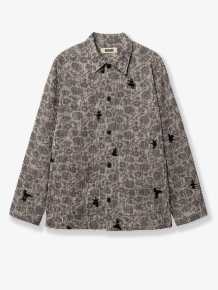 WOODBIRD Shirt Jacket With Melange Inlay