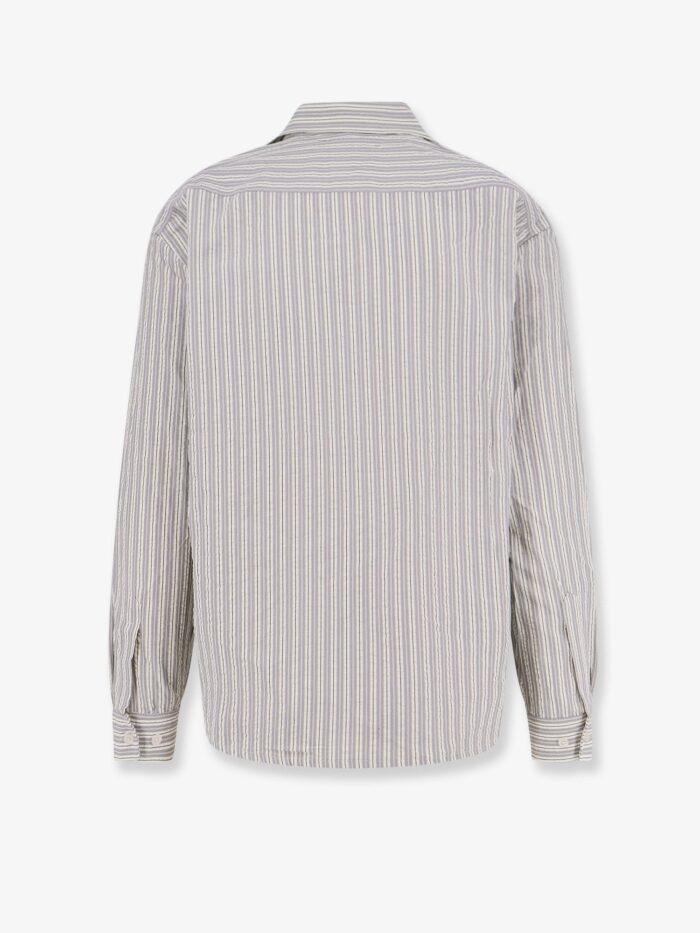WOODBIRD Striped Cotton Blend Shirt