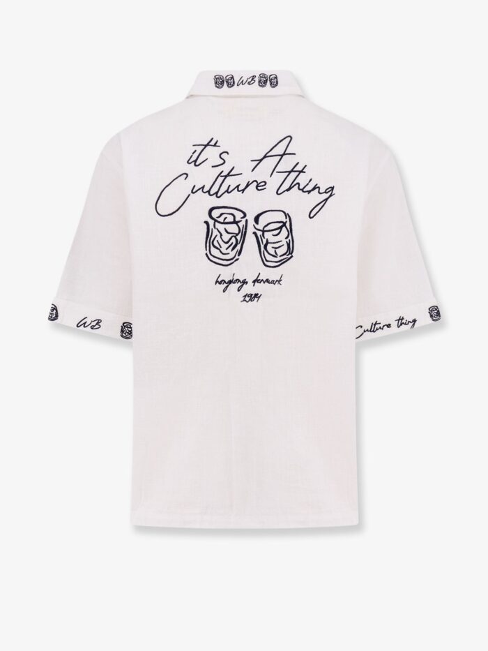 WOODBIRD WB Wang Cotton And Linen Shirt
