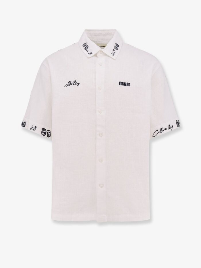 WOODBIRD WB Wang Cotton And Linen Shirt