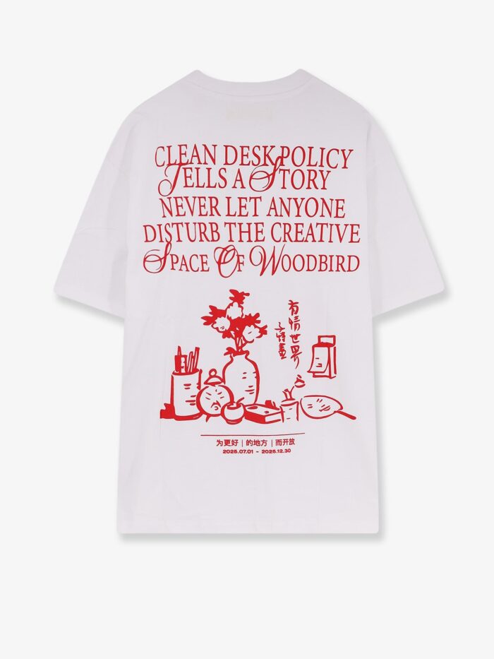 WOODBIRD WBBaine Space Organic Cotton T-shirt