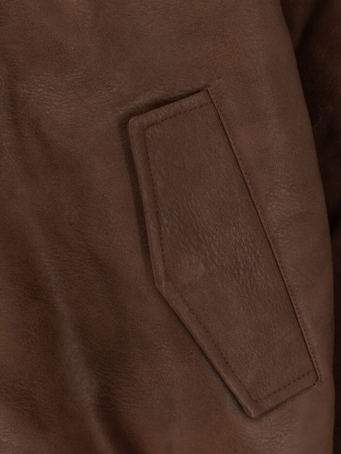 WOODBIRD WBBao Biker Faux Leather Jacket