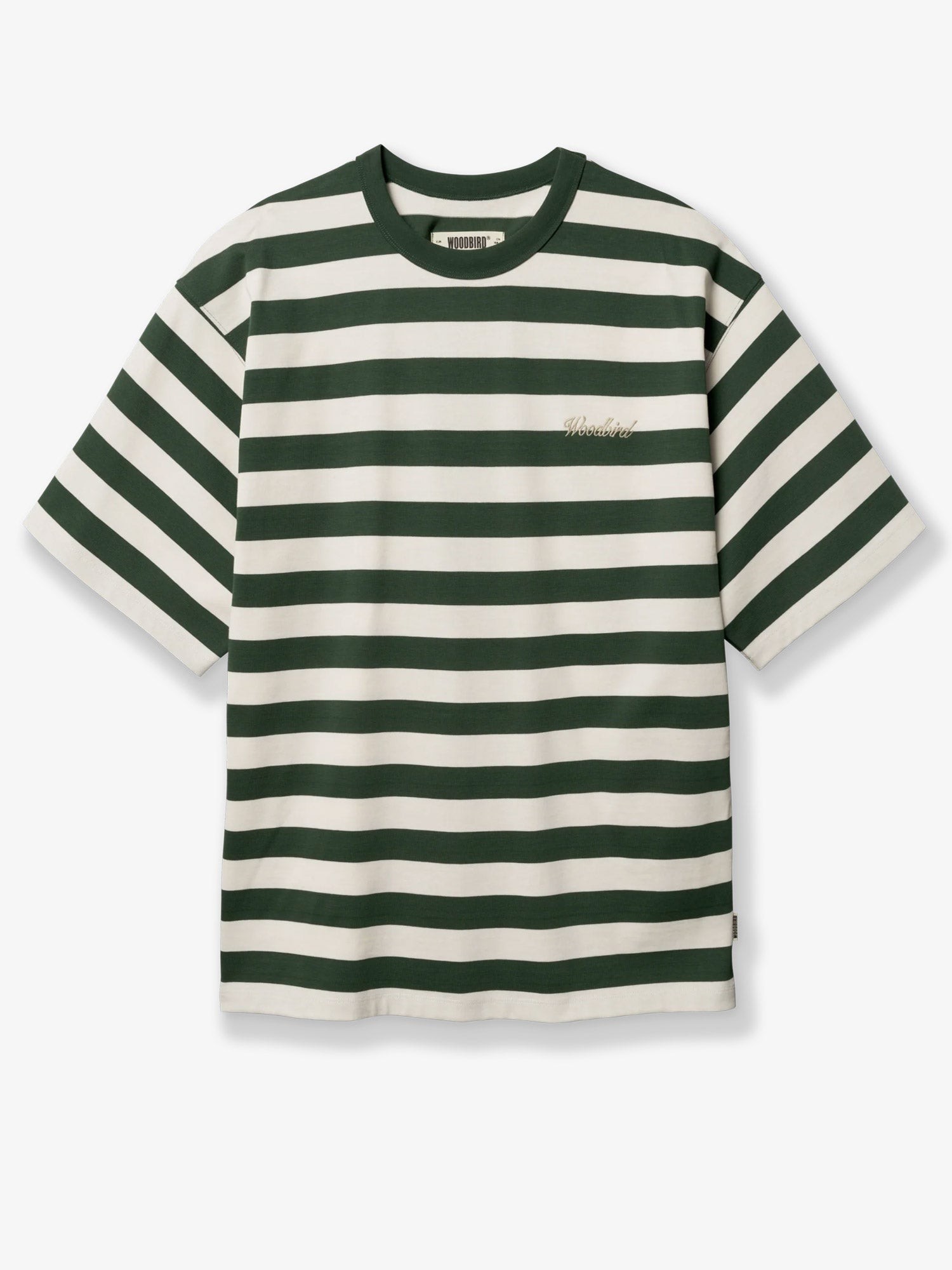 WOODBIRD Wbbeam Stripe Tee Organic Cotton T-shirt