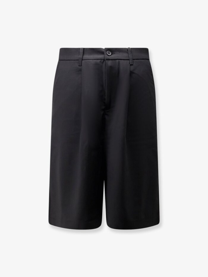 WOODBIRD Wbbin Viscose Blend Bermuda Shorts