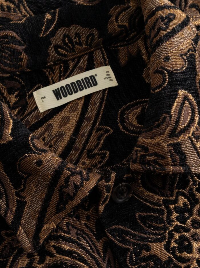 WOODBIRD WBBlade Rong Jacket With Paisley Print