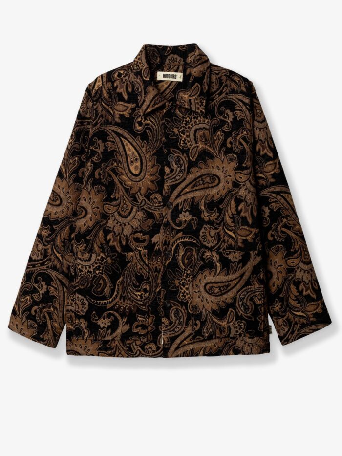 WOODBIRD WBBlade Rong Jacket With Paisley Print