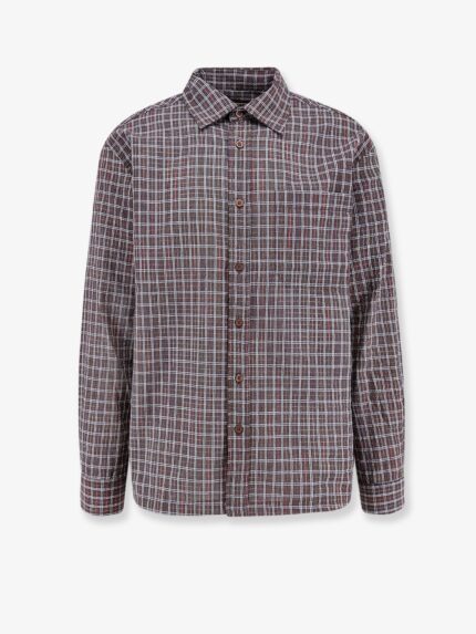 WOODBIRD WBBuzo Chuck Cotton Blend Shirt With Check Print