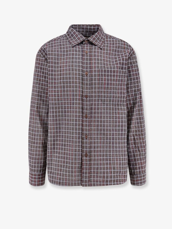 WOODBIRD WBBuzo Chuck Cotton Blend Shirt With Check Print