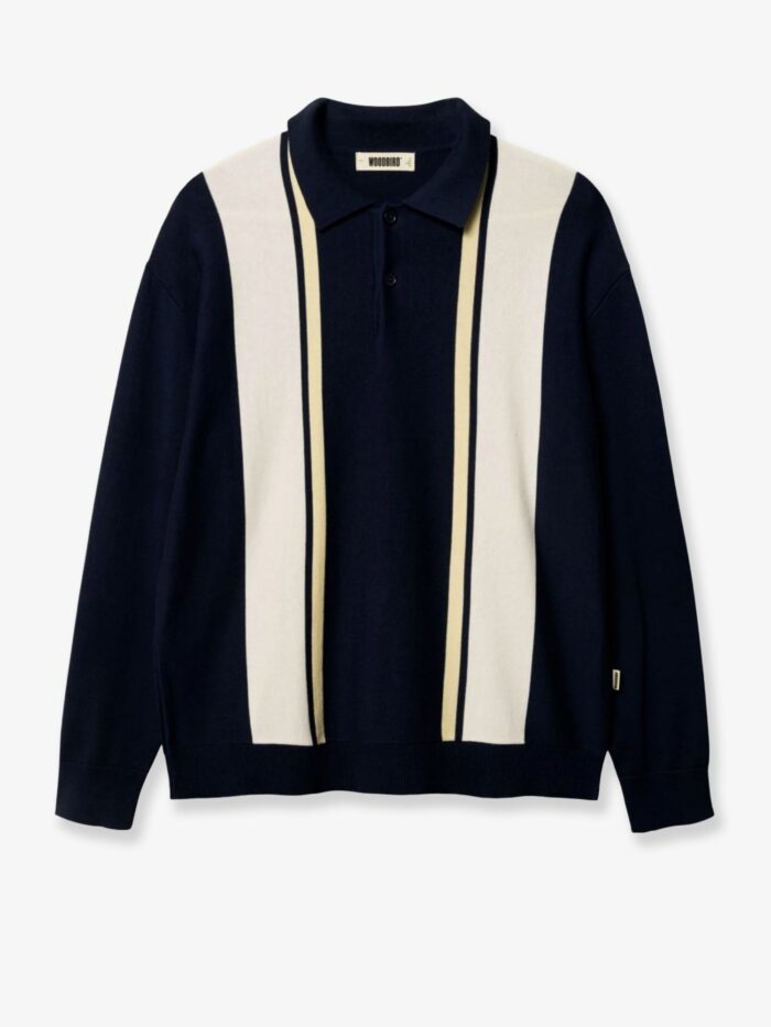 WOODBIRD WBdom Gran Polo In Cotton With Striped Pattern