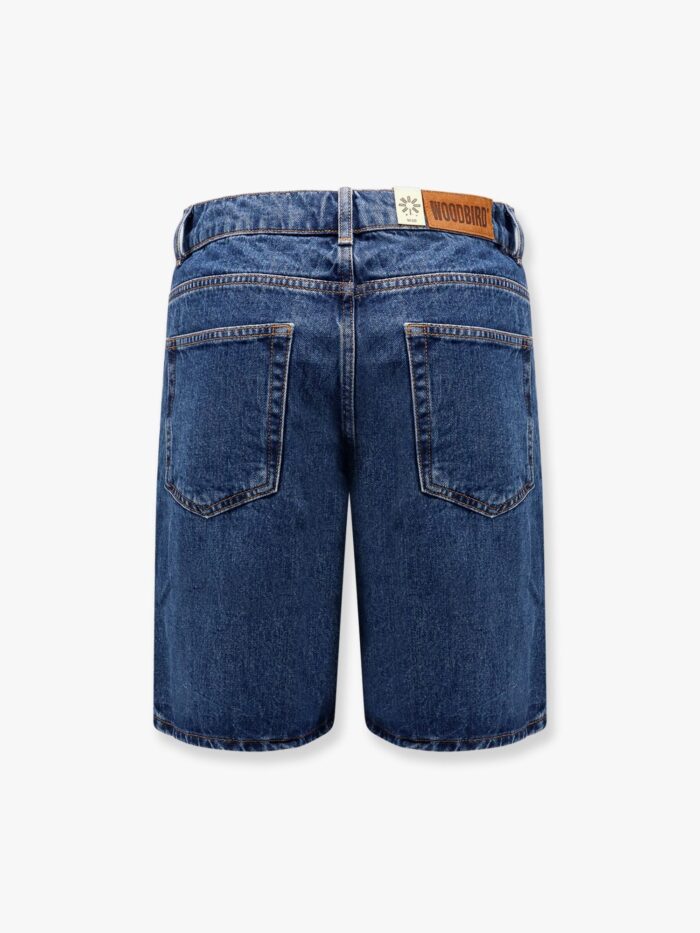 WOODBIRD Wbrami Stone Washed Bermuda Shorts