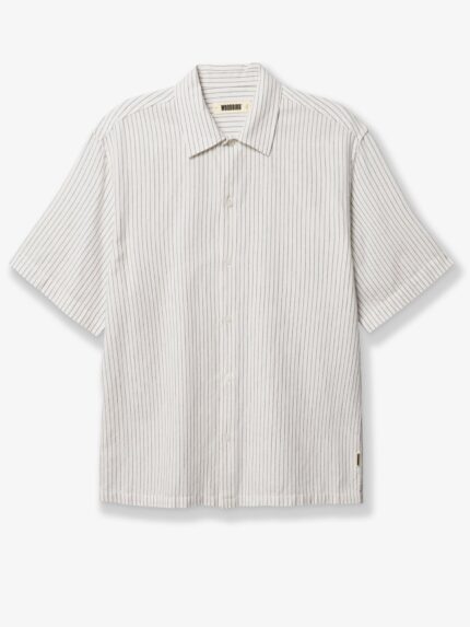 WOODBIRD WBWang Linen And Cotton Blend Shirt