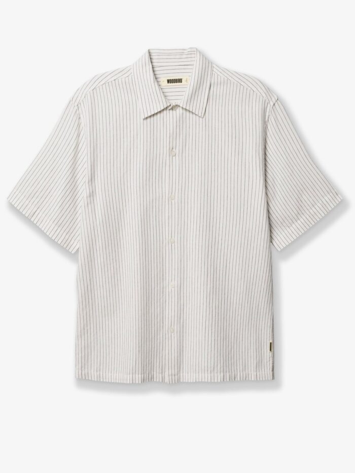 WOODBIRD WBWang Linen And Cotton Blend Shirt