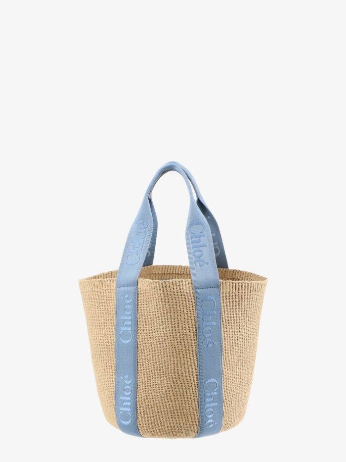 chloe' woody raffia shoulder bag Chloe' Woody Raffia Shoulder Bag