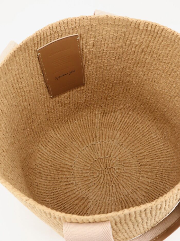 Chloe' Woody Rafia Shoulder Bag