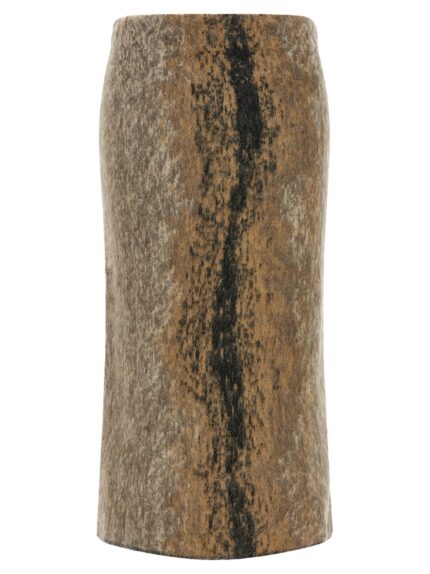 NUDE Wool And Alpaca Skirt