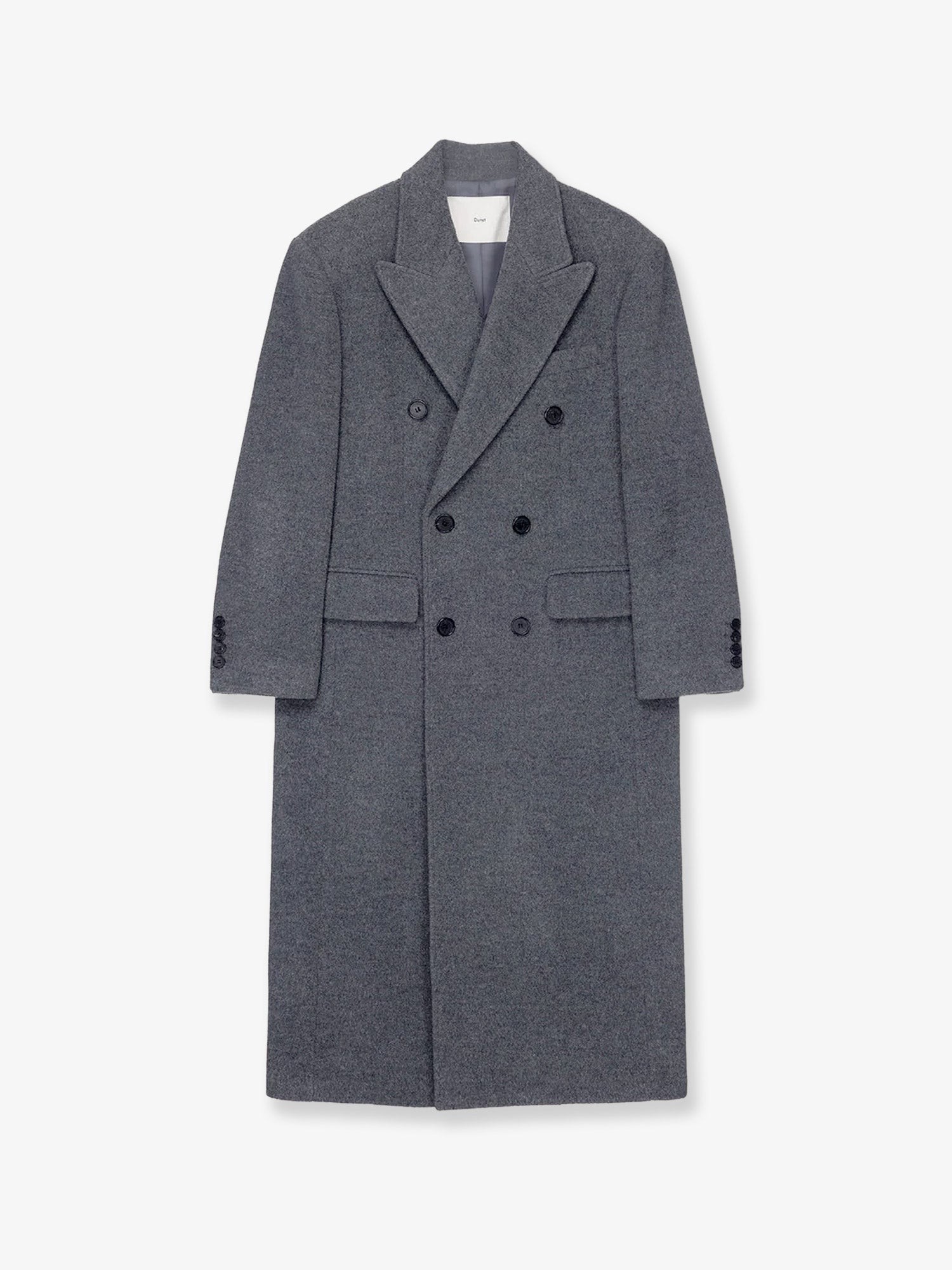 DUNST Wool And Cashmere Blend Double-breasted Coat