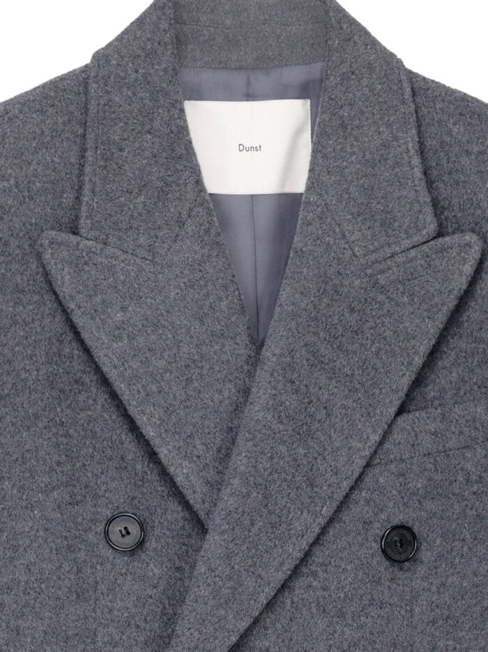 DUNST Wool And Cashmere Blend Double-breasted Coat