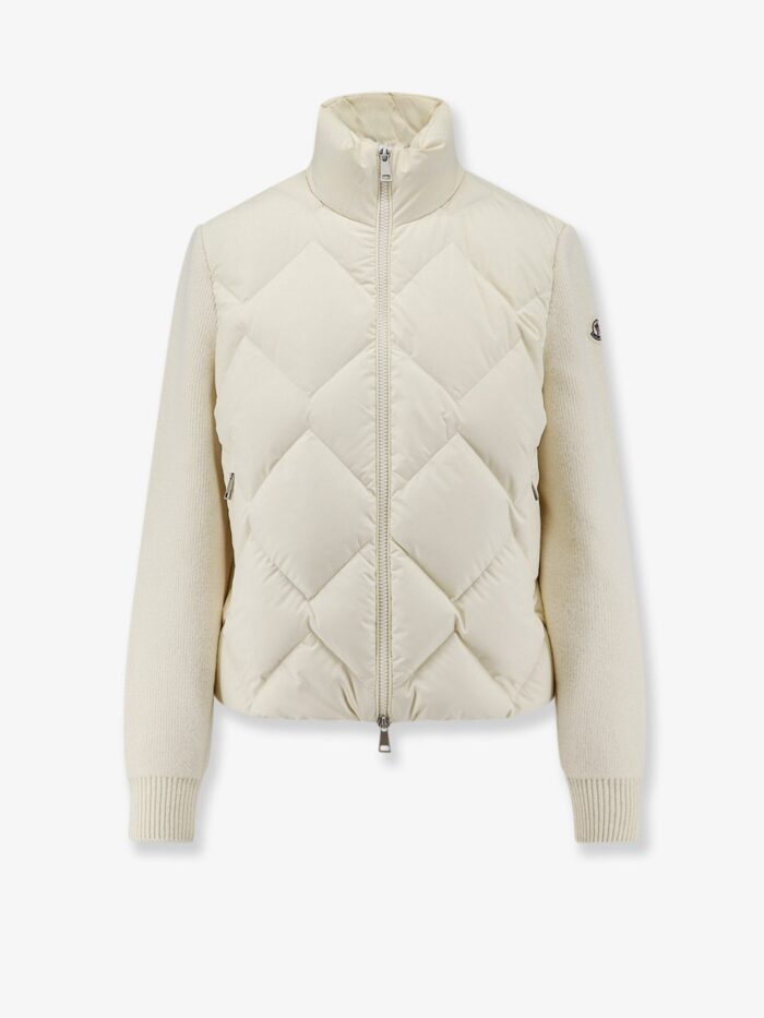 moncler wool and cashmere blend padded jacket Moncler Wool And Cashmere Blend Padded Jacket