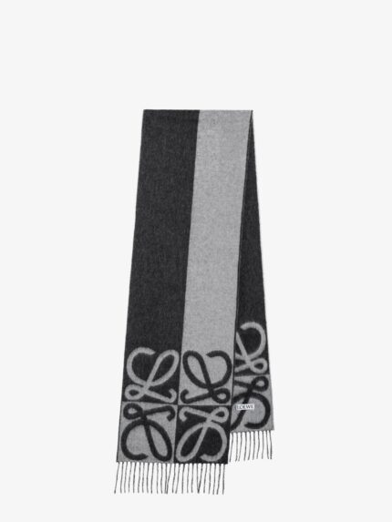 LOEWE Wool And Cashmere Blend Scarf