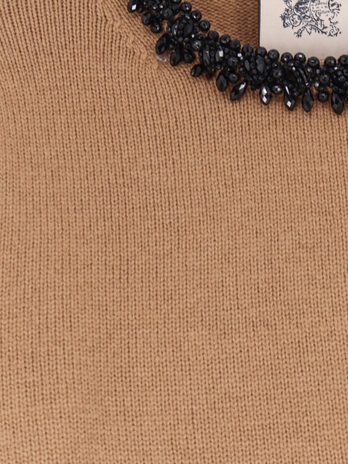 Semicouture Wool And Cashmere Blend Sweater