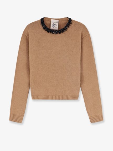 Semicouture Wool And Cashmere Blend Sweater