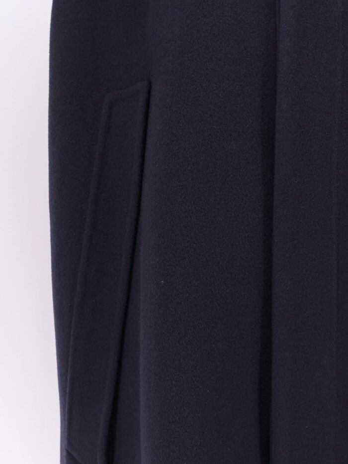 Bottega Veneta Wool And Cashmere Cape With Intrecciato Leather Detail