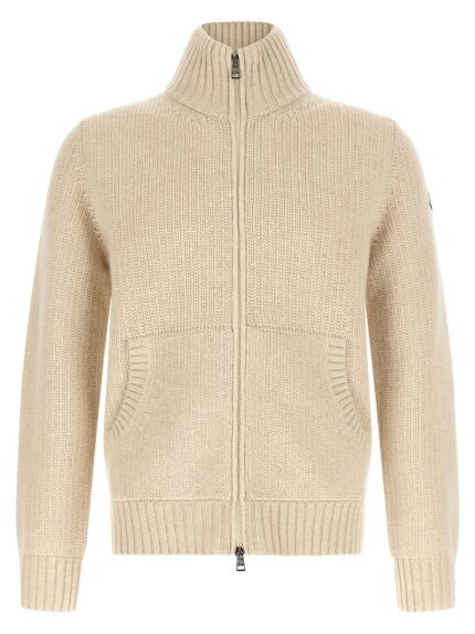 Moncler Wool And Cashmere Cardigan