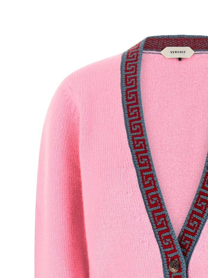 Versace Wool And Cashmere Cardigan