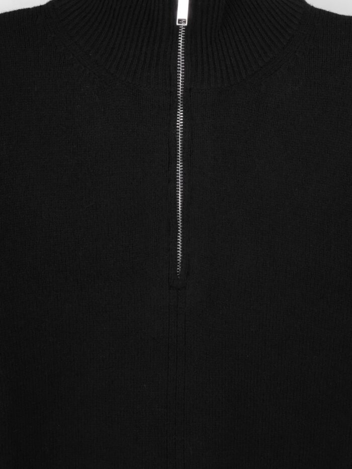 ALPHA-STUDIO Wool And Cashmere Half-zip Cardigan