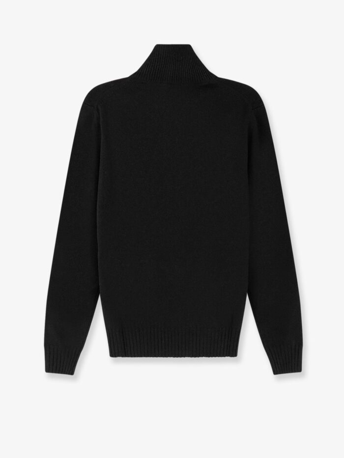 ALPHA-STUDIO Wool And Cashmere Half-zip Cardigan