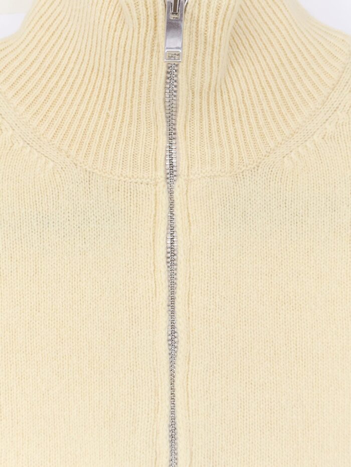 ALPHA-STUDIO Wool And Cashmere Half-zip Cardigan