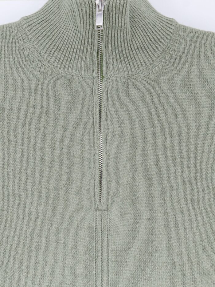 ALPHA-STUDIO Wool And Cashmere Half-zip Cardigan