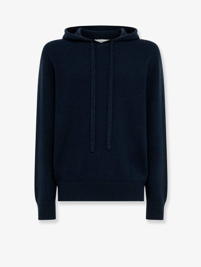 laneus wool and cashmere hoodie Laneus Wool And Cashmere Hoodie