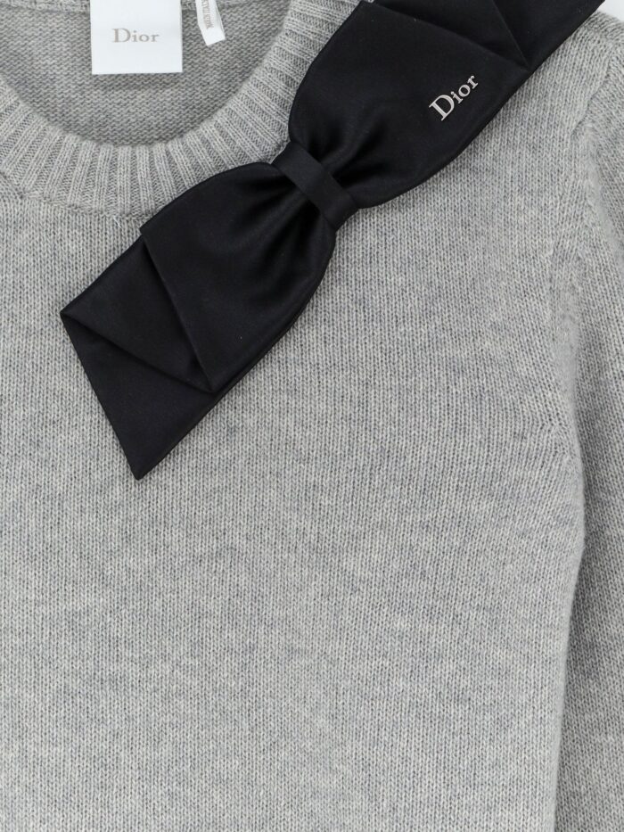 Dior Wool And Cashmere Sweater With Bow