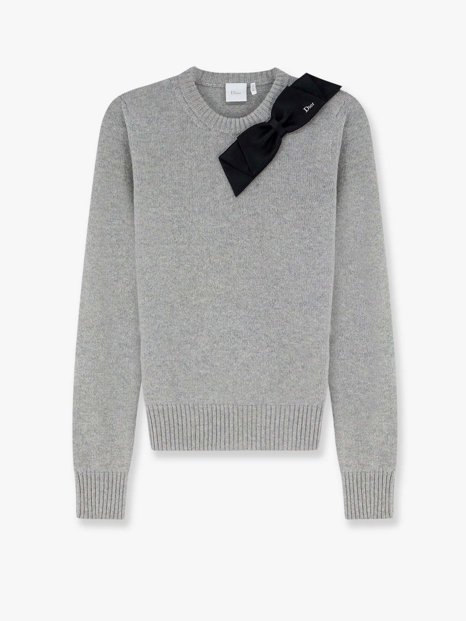 Dior Wool And Cashmere Sweater With Bow