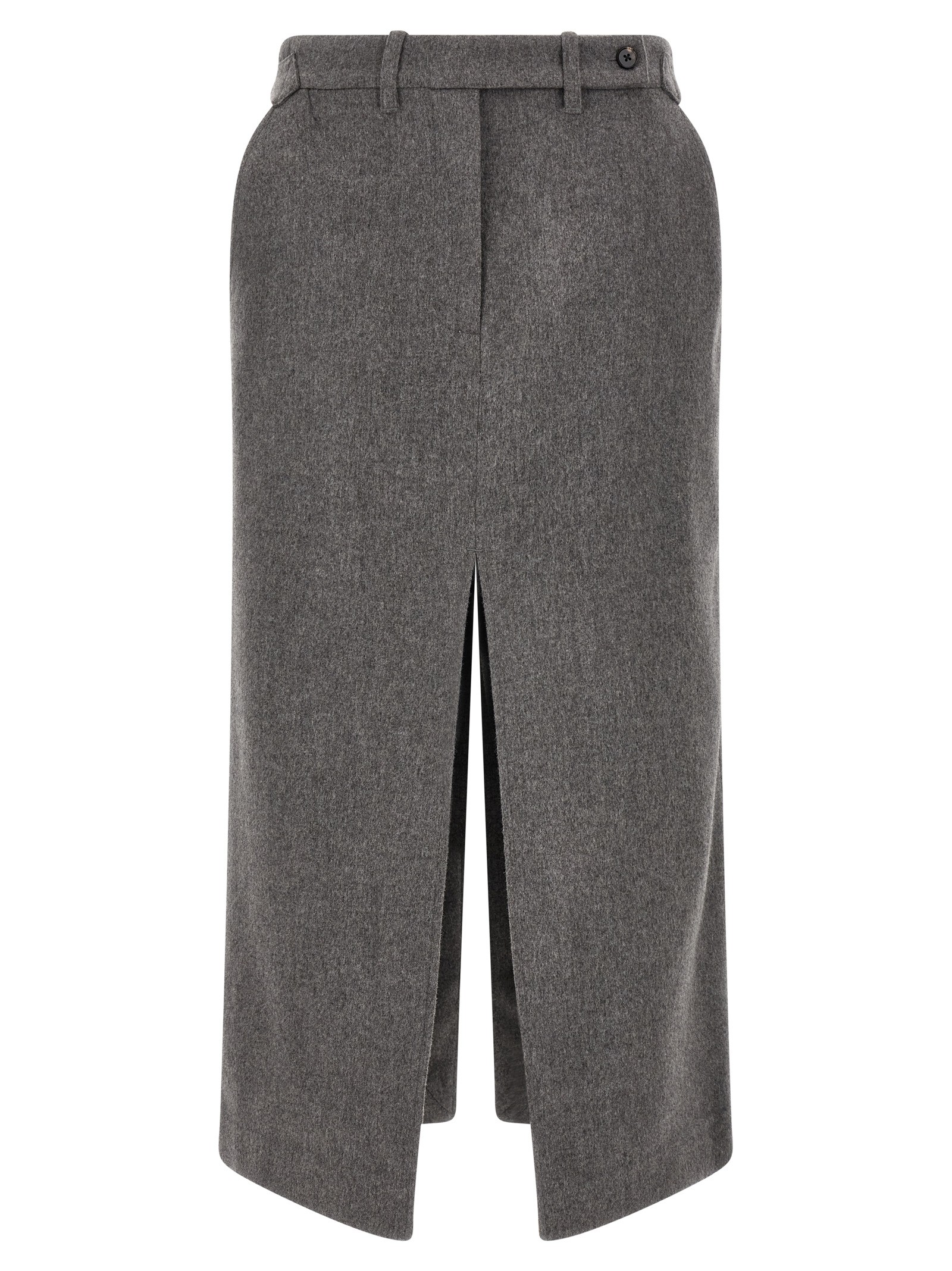 CO Wool And Cashmere Tailored Skirt