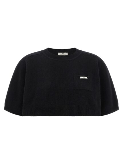 Elisabetta Franchi Wool And Cashmere Top