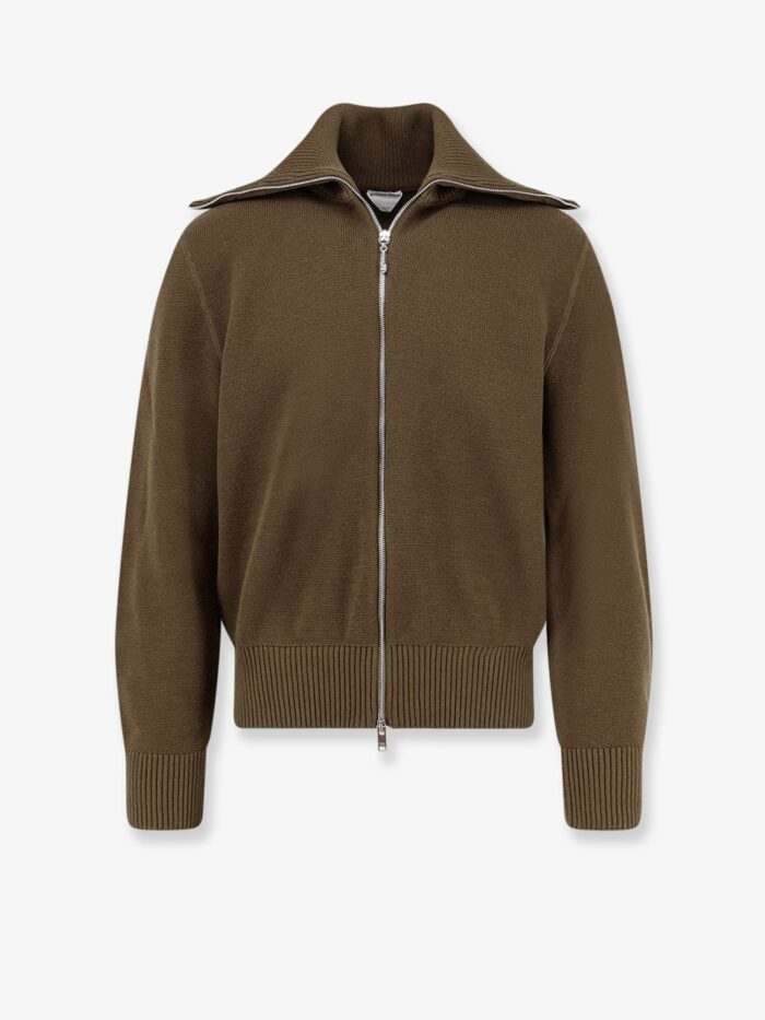 bottega veneta wool and cotton cardigan Bottega Veneta Wool And Cotton Cardigan